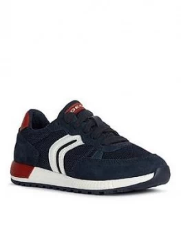 Image of Geox Boys Alben Lace Up Trainer