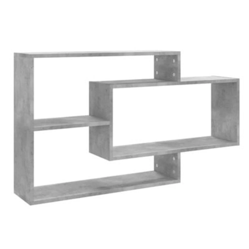 Image of VIDAXL Vidaxl - Wall Shelf Concrete Grey 104x20x58.5cm Engineered Wood 8719883674896