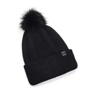 Image of Under Armour Around Town ColdGear Infrared Beanie Womens - Black