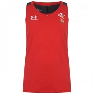 Image of Urban Armor Gear Wales Rugby Gym Tank Top 2019 2020 Mens - Red