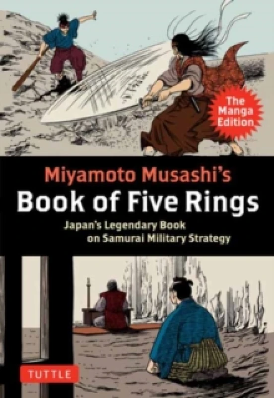 Image of Miyamoto Musashi's Book of Five Rings: The Manga Edition : Japan's Legendary Book on Samurai Military Strategy Paperback / softback