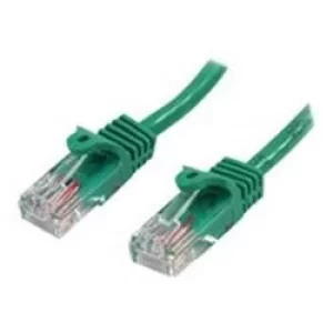 Image of StarTech 3m Cat5e Green Snagless Rj45 Utp Cat 5e Patch Cable 3m Patch Cord