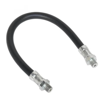 Image of Sealey GGH300 Rubber Delivery Hose Flexible 300mm 1/8"BSP Gas