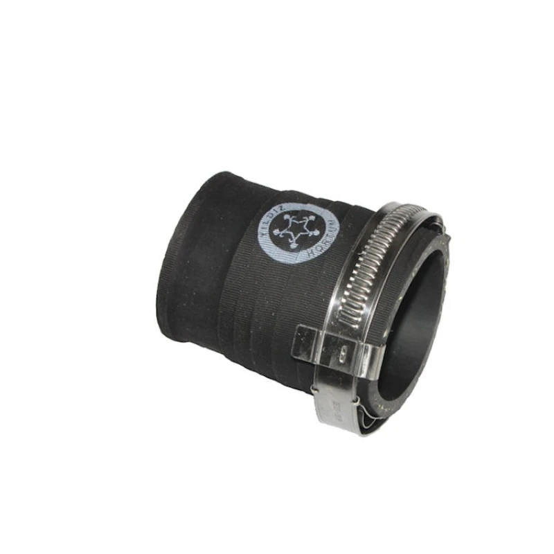 Image of HORTUM 144231 Turbocharger Hose with clamp, Rubber with fabric lining Rubber with fabric lining Charger Intake Hose (3314)
