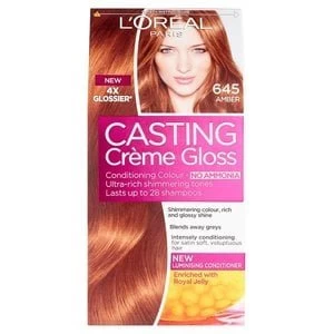 Image of Casting Creme Gloss 645 Amber Auburn Semi Permanent Hair Dye Orange