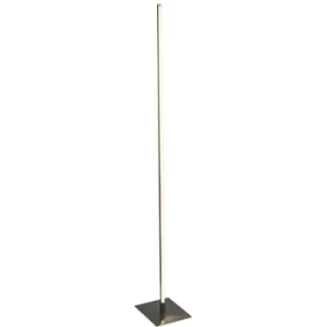 Image of Searchlight Tribeca 1 Light LED Floor Lamp, Temperature Colour Changing, Satin Silver 2700/3000/4000K