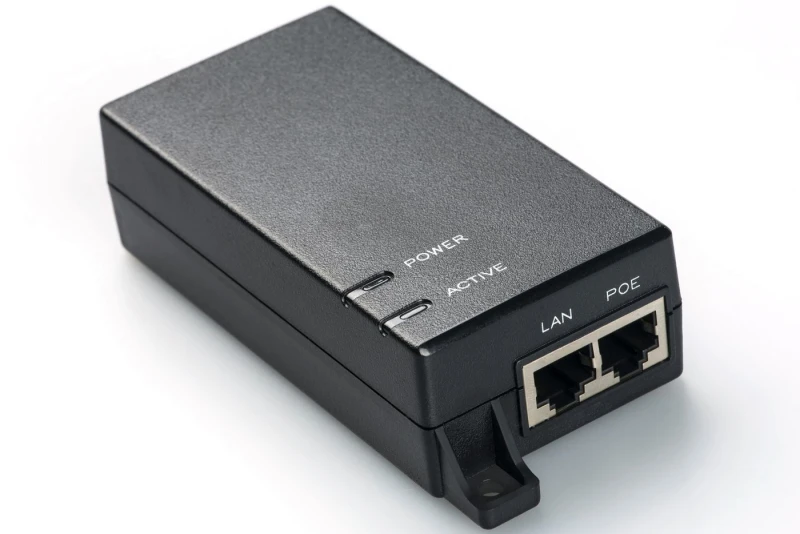 Image of Microconnect POEINJ-15W PoE adapter 10 Gigabit Ethernet 48 V