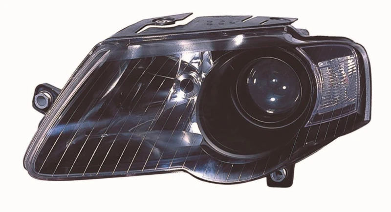 Image of ALKAR 2761118 Headlights H7/H7, with electric motor, Left, Housing with Black interior Headlight (259)