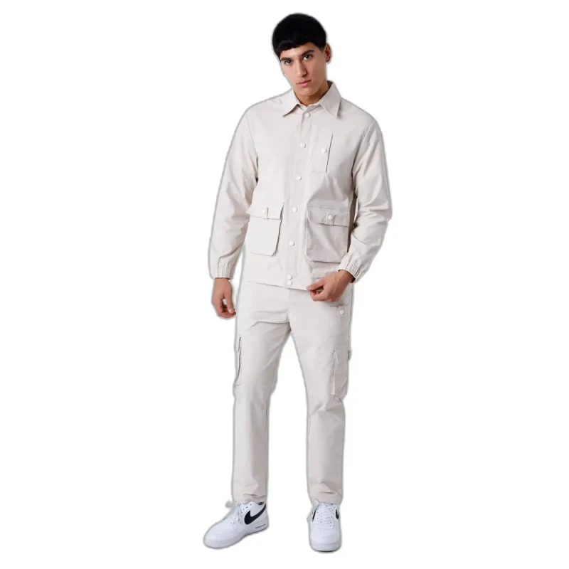 Image of Project X Paris Multi-pocket overshirt Project X Paris Blanc Male S