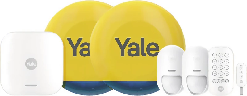 Image of Yale Yale AL-PK1-1A-UK security alarm system White Yellow AL-PK1-1A-UK