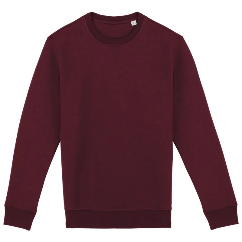 Image of Native Spirit Mens Crew Neck Sweatshirt in Red Size: 2XS Red Male 2XS