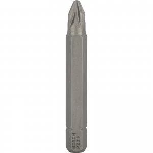 Image of Bosch Extra Hard Pozi Screwdriver Bits PZ2 50mm Pack of 3