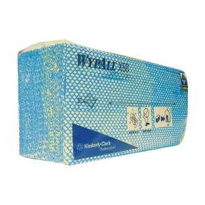 Image of Wypall X50 Cleaning Cloths Blue Pack of 50