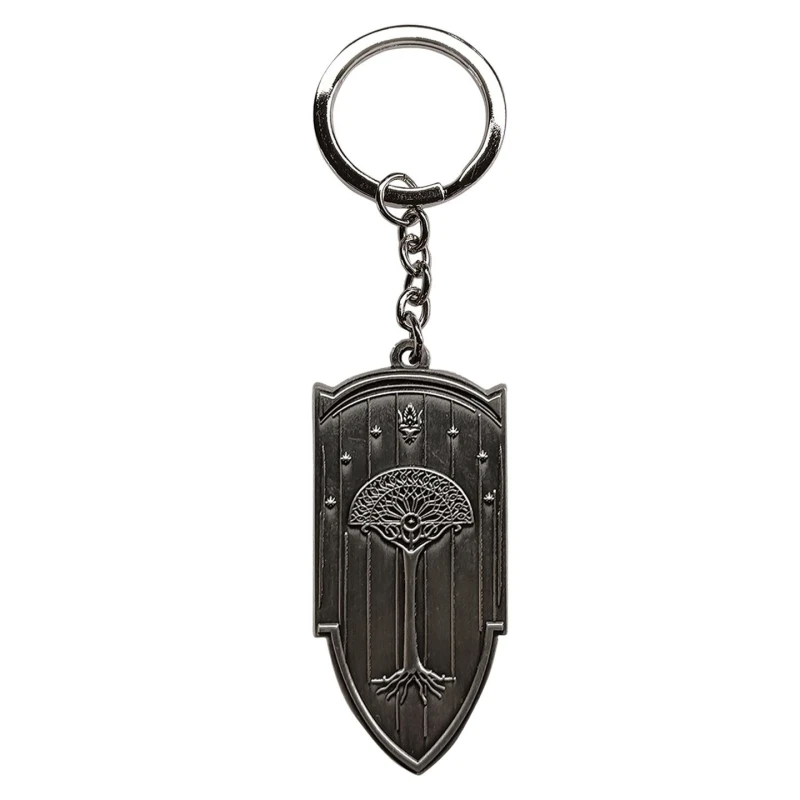 Image of The Lord of the Rings Tree of Gondor Metal Keyring Metallics
