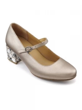 Image of Hotter Maria Hotter Marry Jane Formal Shoe Silver