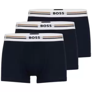 Image of Boss 3 Pack Revive Boxer Shorts - Blue