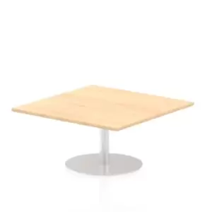 Image of Italia Poseur Table Square 1000/1000 Top 475 High Maple