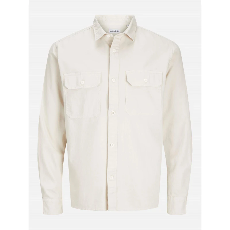 Image of Jack and Jones Travis Shirt Mens Moonbeam male S