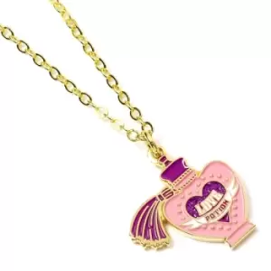 Image of Harry Potter Gold Plated Love Potion Necklace