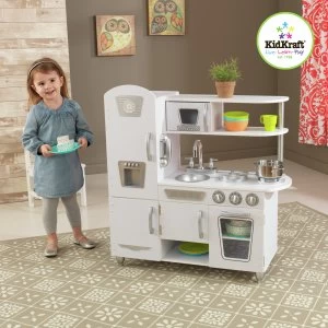 Image of White Toy Vintage Kitchen