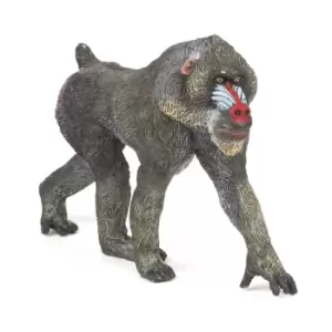 Image of Papo Wild Animal Kingdom Mandrill Toy Figure, 3 Years or Above,...