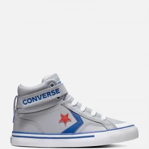 Image of Converse Kids Pro Blaze Hi - Top Trainers - Wolf Grey - UK 11 Kids