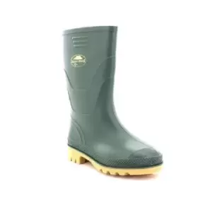 Image of StormWells Childrens/Kids Junior Wellingtons (3 UK) (Green)