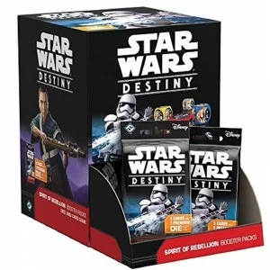 Image of Star Wars Destiny Spirit of Rebellion Booster Box 36 Packs