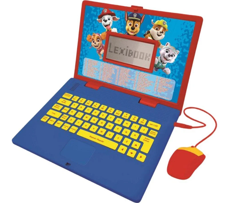 Image of Lexibook Paw Patrol Bilingual Educational Laptop with 124 A - Multi Multi One Size