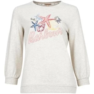 Image of Barbour Womens Springtide Overlayer Cloud Marl 10