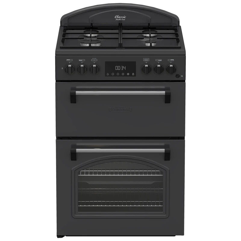 Image of Leisure CLB60FCA 60cm Freestanding Dual Fuel Cooker - Anthracite - A Rated