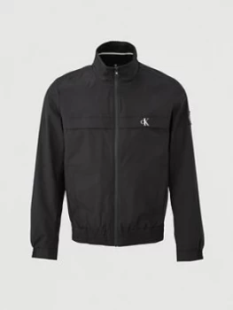 Image of Calvin Klein Jeans Harrington Jacket - Black
