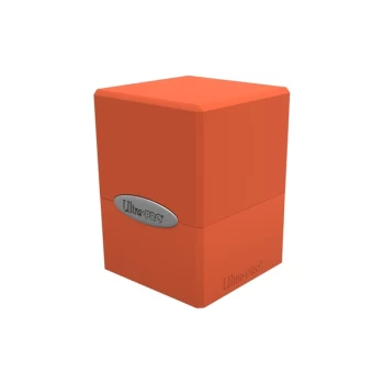Image of Ultra Pro Satin Cube Deck Box - Pumpkin Orange