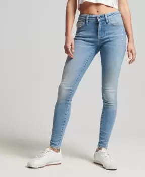 Image of Superdry Mid Rise Skinny Jeans