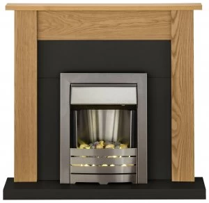 Image of Adam Southwold Surround with Helios 2kW Electric Fire Suite