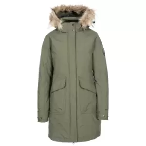Image of Trespass Womens/ladies Bettany Dlx Down Jacket (M) (Basil)