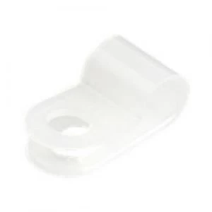 Image of StarTech.com 100 Pack of Screw Down Cable Clamps - Small