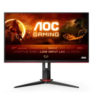 Image of AOC 27" Q27G2S Widescreen Qual HD LED Gaming Monitor