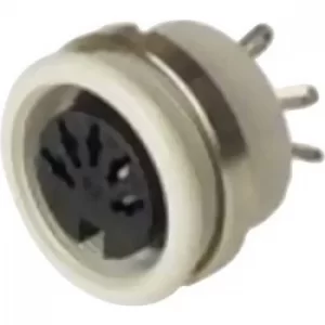 Image of Hirschmann 930 953-517-1 DIN connector Socket, vertical vertical Number of pins: 5 Grey