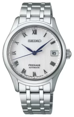 Image of Seiko SRPF49J1 Womens Presage Japanese Zen Garden White Watch