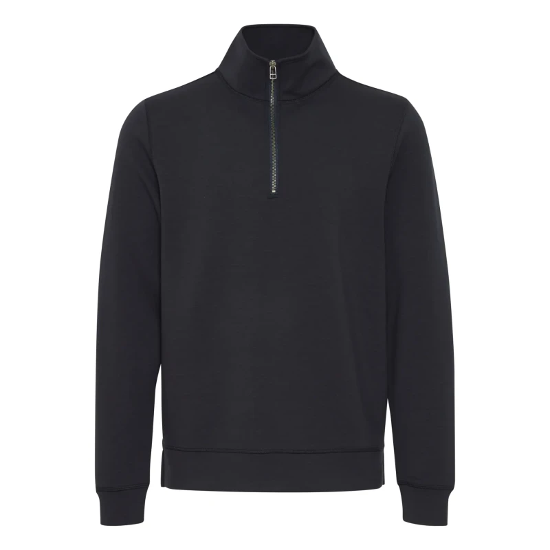 Image of casual friday 1/2 zip sweatshirt Casual Friday Sebastian 0096 Bleu Male L