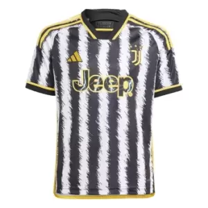 Image of adidas Juventus Home Shirt 2023 2024 Juniors - Black