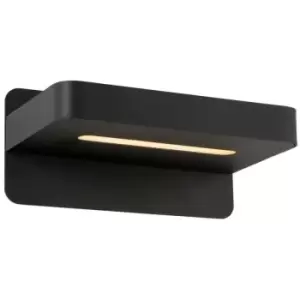 Image of Lucide ATKIN - Bedside Lamp - LED - 1x6W 3000K - With USB charging point - Black
