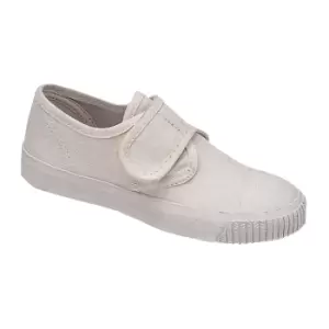 Image of Mirak CSG/99248 Childrens Plimsolls / Unisex Boys/Girls Gym Shoes (5 UK Toddler) (White)
