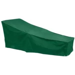 Image of Green Premium Sun Lounger Cover