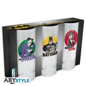Image of Dc Comics - Batman Glasses (Set of 3)