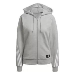 Image of adidas Sportswear Future Icons 3-Stripes Hooded Tr - Grey