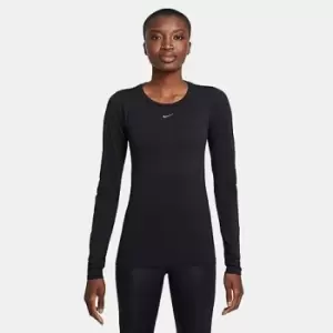 Image of Womens Nike Dri-FIT ADV Aura Long-Sleeve T-Shirt