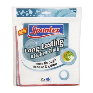 Image of Spontex Long Lasting Kitchen Cloths