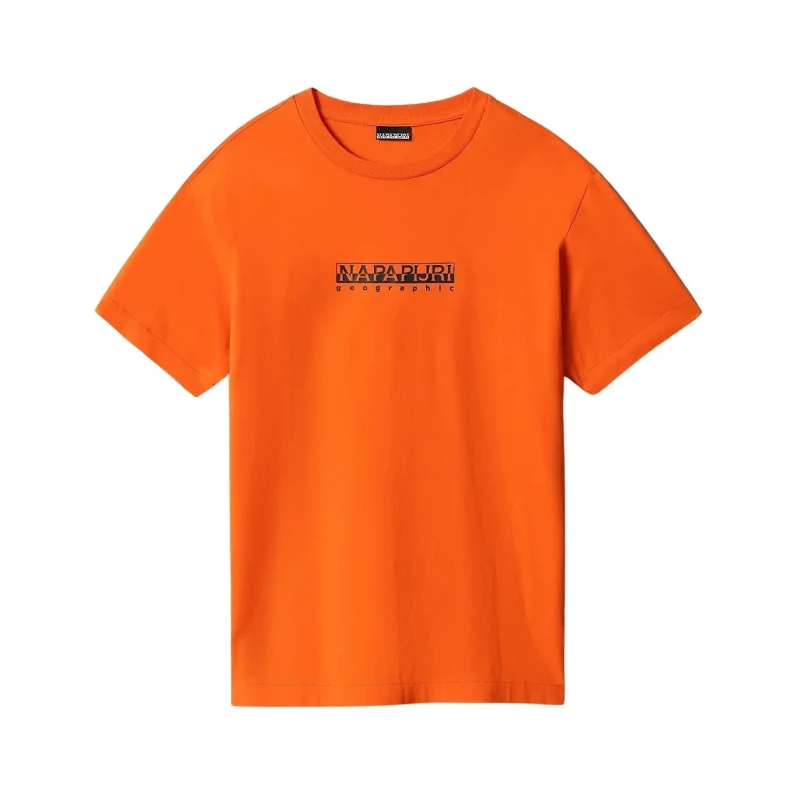 Image of T-Shirt Napapijri S-box Orange Male XS